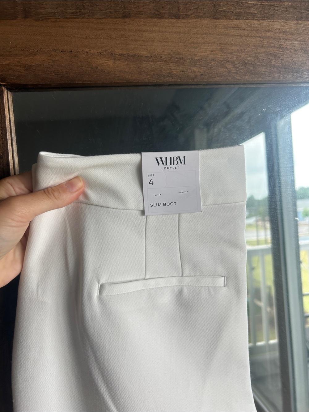 Classic White Women's Pants
